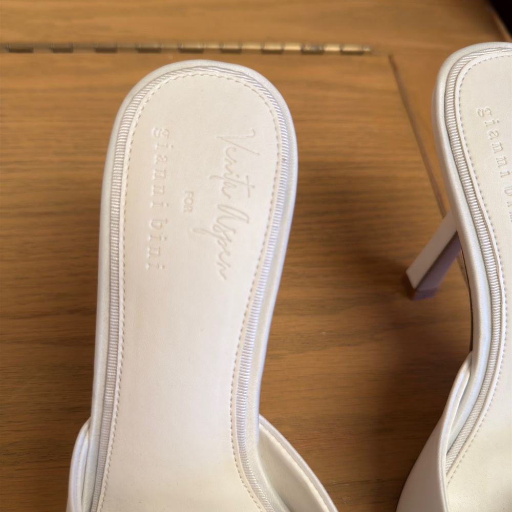 Gianni Bini x Venita Aspen Harlow Pearl Bow Dress Sandals - Picture 3 of 5